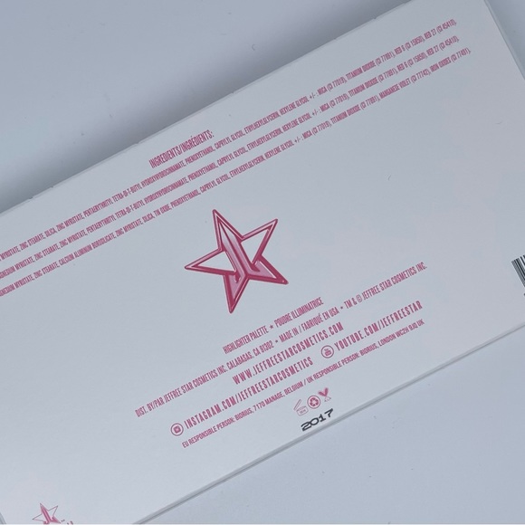 NEW Jeffree Star Cosmetics Heartbreaker Skinfrost Highlighter Palette - Picture 2 of 4